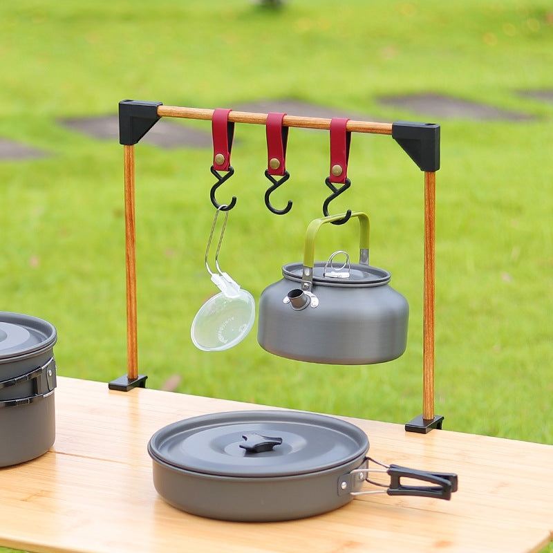 Outdoor Camping Rack Adjustable Base Clamp