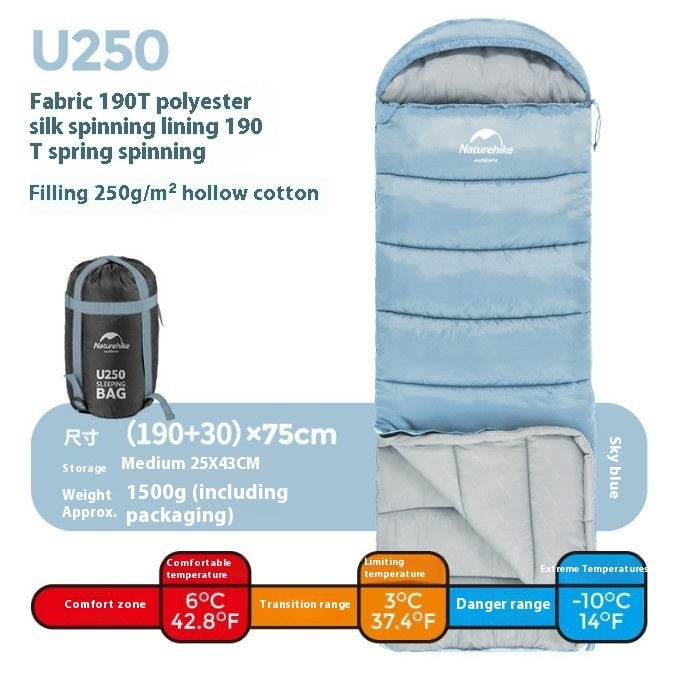 Naturehike Series Envelope Hooded Sleeping Bag