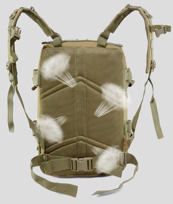 Outdoor camouflage backpack with large capacity