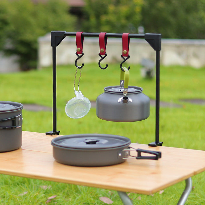 Outdoor Camping Rack Adjustable Base Clamp